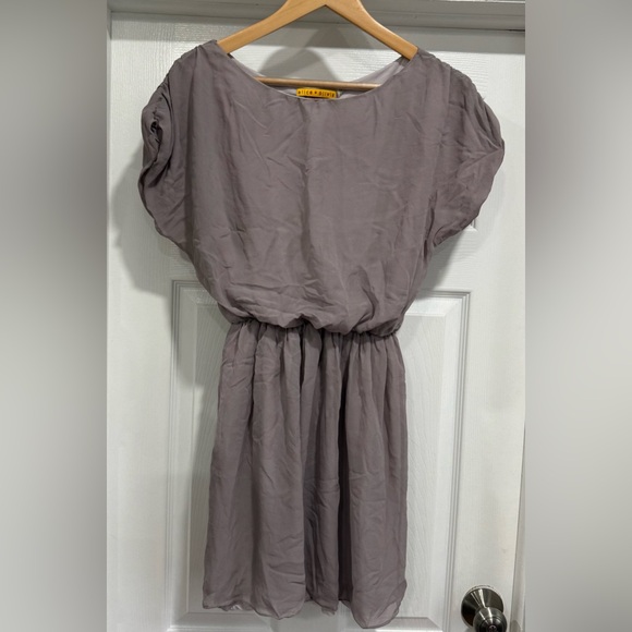 Alice + Olivia Slate Gray Mini Dress - Picture 4 of 8